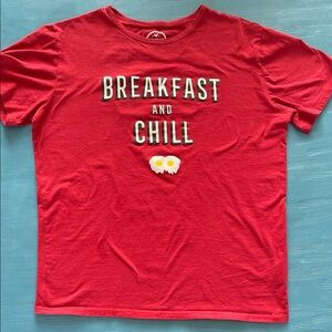 Breakfast Republic California “Breakfast and Chill” Graphic Tee Size XXL